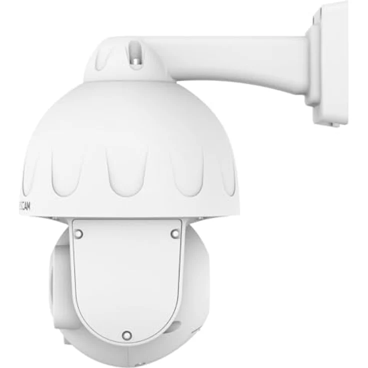 Foscam SD8EP 8 MP PoE PTZ Dome Überwachungskamera mit 4-Fach optischem Zoom, UHD-Videoqualität, HDR, für Innen- und Außenbereich, intelligenter Personen- und Fahrzeugerkennung – Bild 3