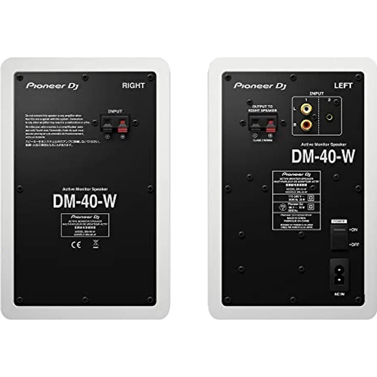 Pioneer DM-40 weiß Kompakt-Lautsprecher weiß – Bild 4