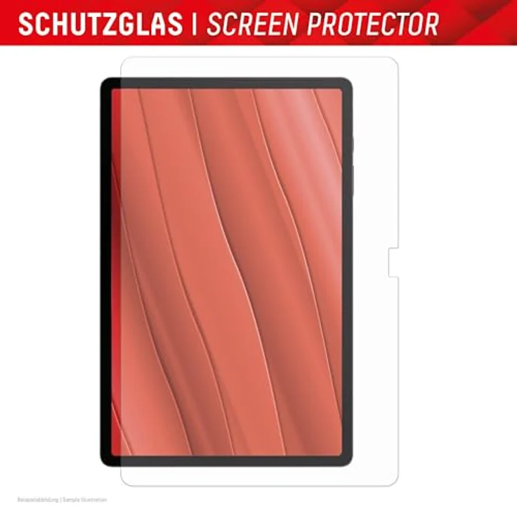 Displex Tablet Glass für Samsung Galaxy Tab S10+, Eco-Montagerahmen L-Form, ultra-dünn, unzerbrechlich, transparent – Bild 5