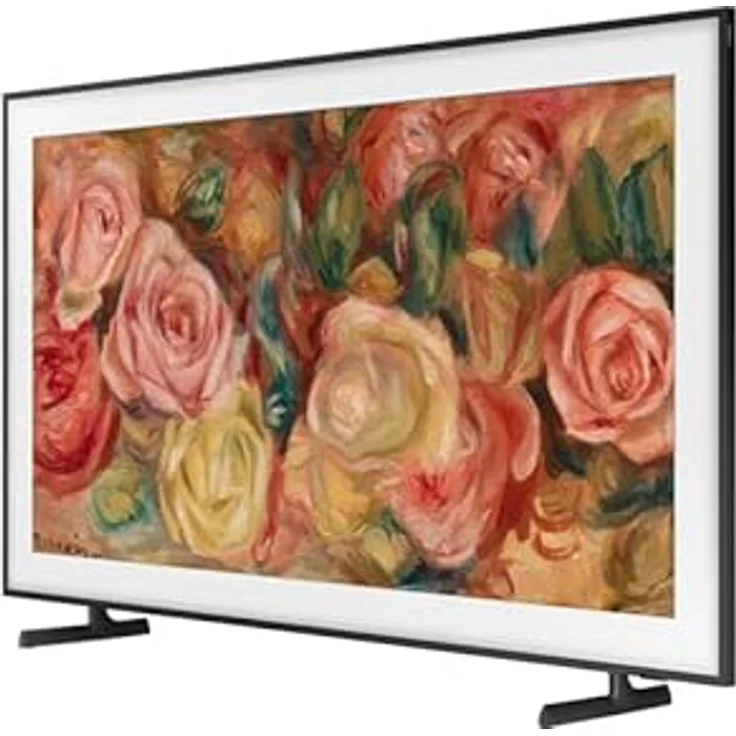 Samsung TV QLED Board The Frame 43LS03D, 108 cm, Smart, 4K Ultra HD, 100 Hz, Model 2024, Matte Display, Modern Frame Design, Samsung Art Store, Schwarz – Bild 4