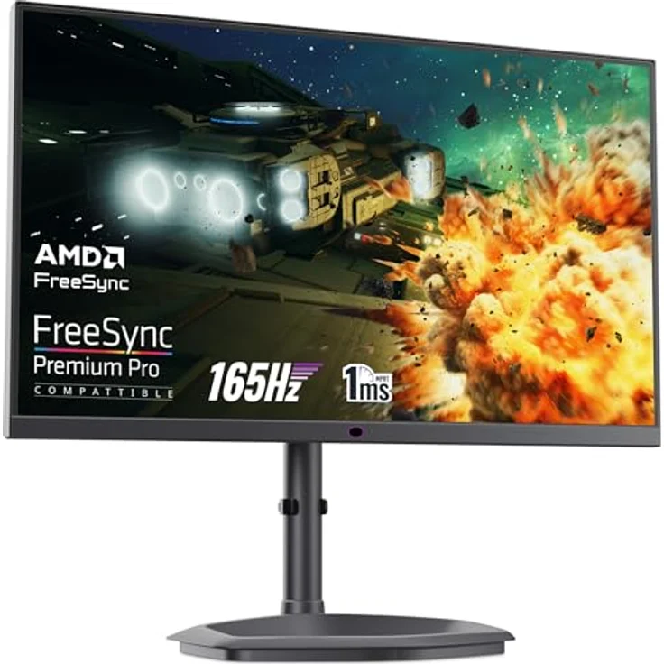 Cooler Master Tempest GP2711 – 27" Gaming-Monitor, WQHD (2560x1440), 165Hz, 1ms, VA-Panel, 95% DCI-P3 Quantum Dot & Mini-LED 576 Zonen, KVM, HDR 1000, DP 1.4, HDMI 2.0, USB-Typ -C (15W), schwarz – Bild 3