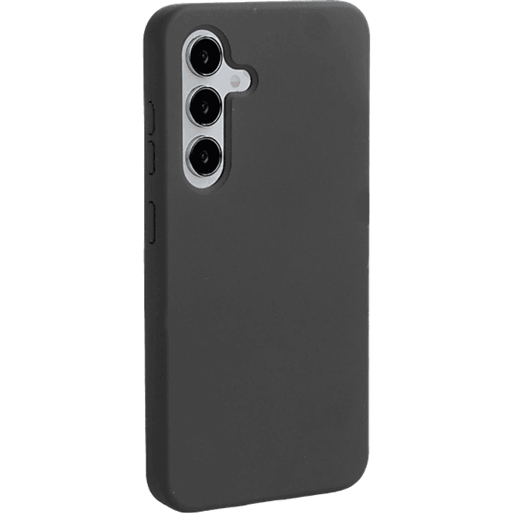 ISY ISC 2342, Backcover für Samsung Galaxy S24, Silikonhülle in Schwarz