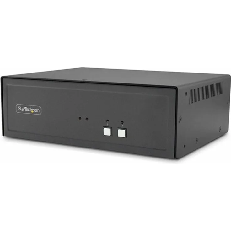 StarTech.com KVM-/Audio-/USB-Switch, 2 Ports, TAA-konform, Desktop-Variante