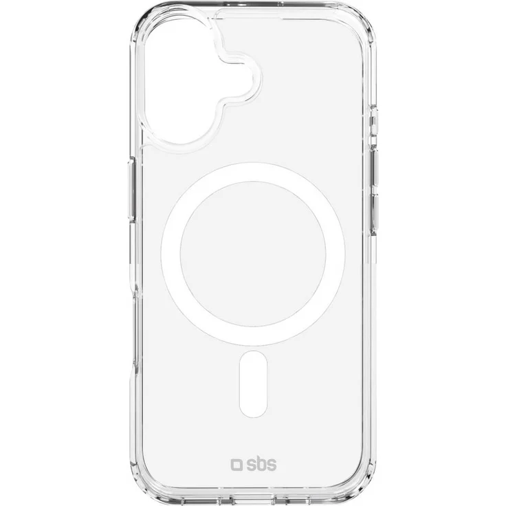 sbs mobile Cover Apple iPhone 17 Transparent, extrem widerstandsfähig mit D3O-Technologie, MagSafe kompatibel