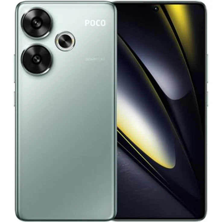 Xiaomi Handy Poco F6 256GB, green, 5G, 8 GB RAM – Bild 1