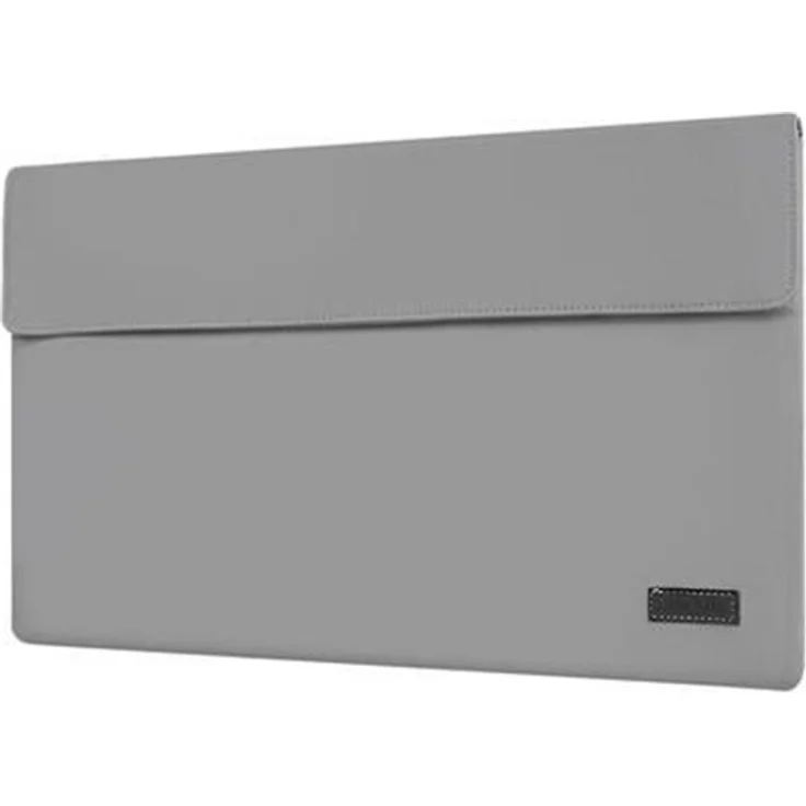 Arzopa 17.3" Monitor Case, Slim Schutzsleeve aus PU-Leder für Laptops und Tablets, grau