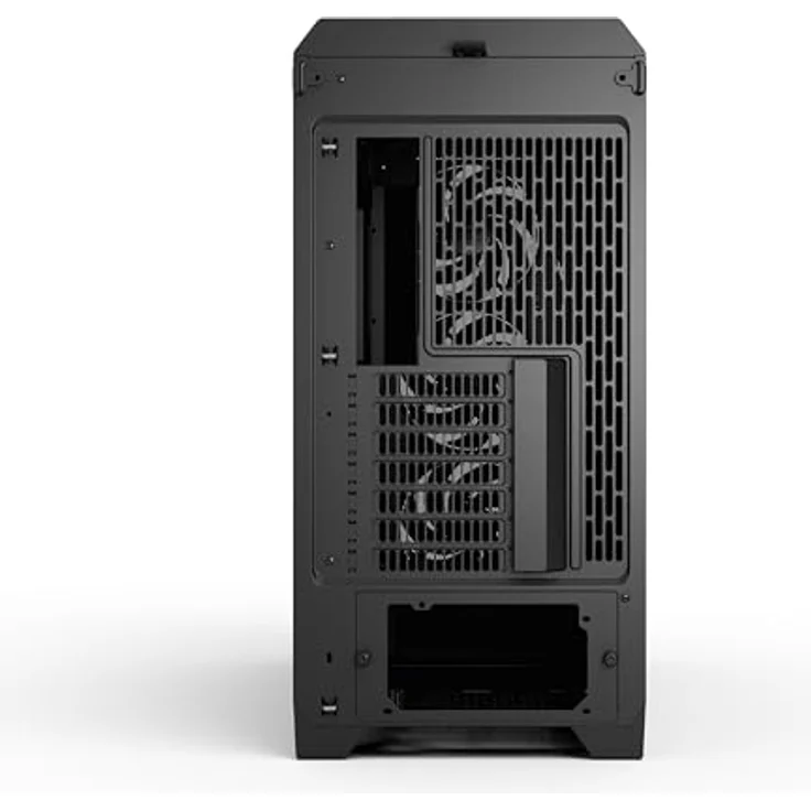 Fractal Design Meshify 3 XL Black Solid, Gaming Computer-Gehäuse mit Facetten-Mesh-Front, drei Momentum 14 Lüftern, GPUs bis 512mm Länge, E-ATX/ATX/mATX Unterstützung – Bild 4