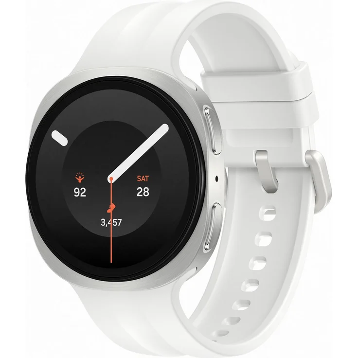 Samsung Galaxy Watch9, 3,3 cm (1.3"), AMOLED Touchscreen, WLAN, GPS, 40mm, Weiß