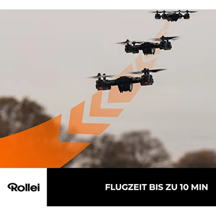 Rollei Fly 60 Combo Drohne, HD-Kamera, stabile Fluglage, lange Flugzeit, App Steuerung, inkl. Fernbedienung – Bild 5
