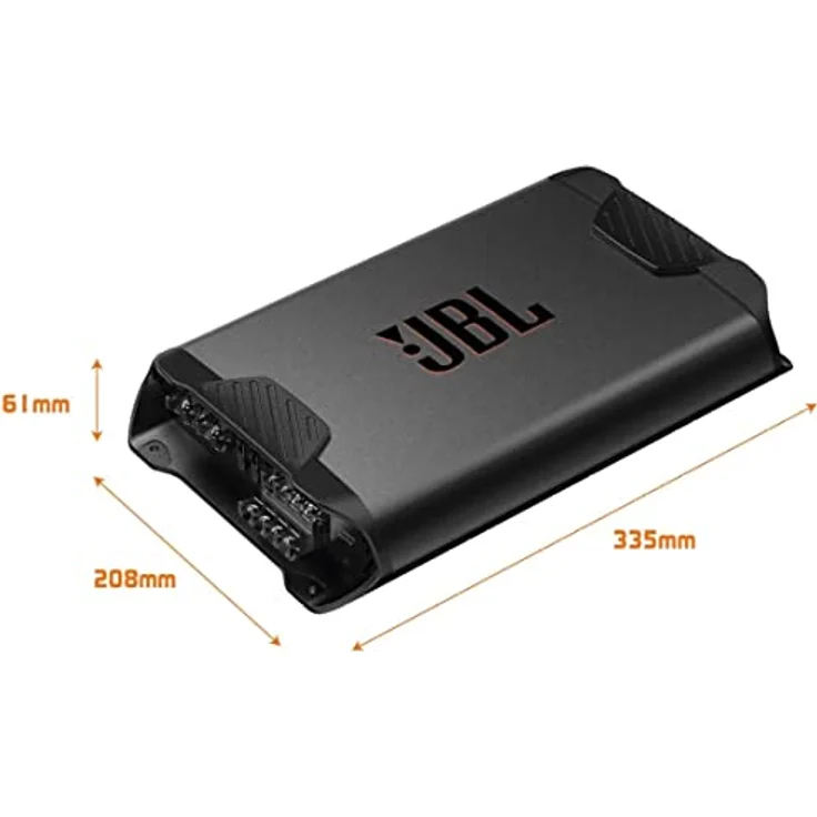 JBL Concert A704 Audioverstärker, 4-Kanal Verstärker mit 70 W RMS, schwarz – Bild 5