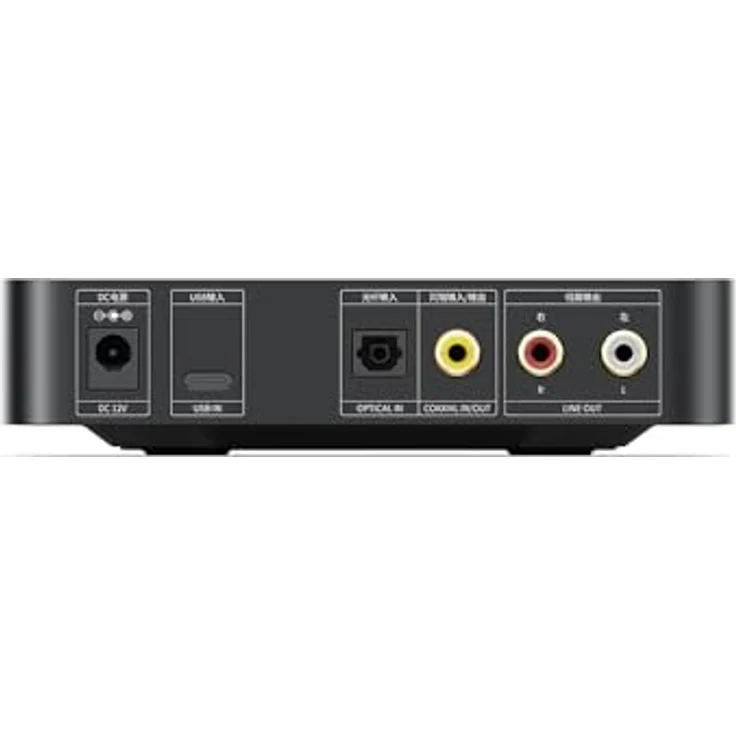 FiiO K11 Desktop DAC & Verstärker, 1400mW Power, 384kHz/24Bit DSD256, RGB-Beleuchtung, Schwarz – Bild 2
