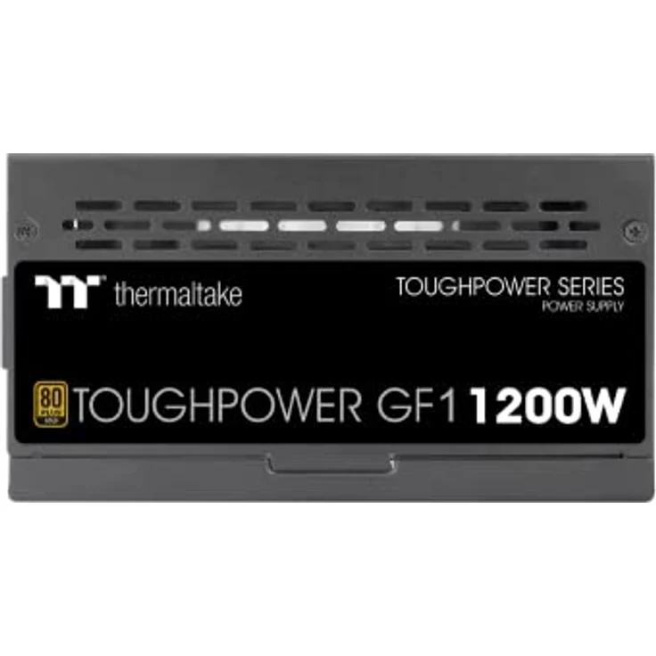 Thermaltake GF1 1200W PC-ATX-Netzteil 80-Plus-Gold voll-modular leiser 140 Lüfter schwarz PS-TPD-1200FNFAGE-1 – Bild 3