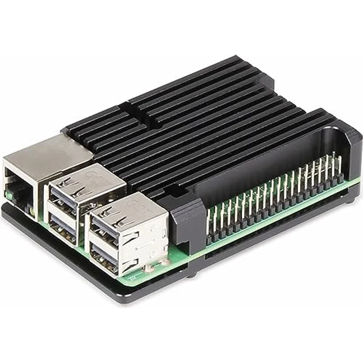 Joy-it ARMOR Case BLOCK SBC-Gehaeuse Passend fuer (Entwicklungskits): Raspberry Pi inkl. passiven KÃ – Bild 1