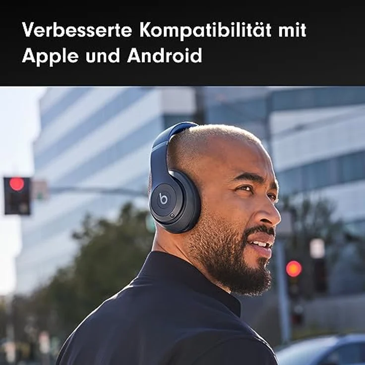 Beats Studio Pro – Komplett Kabellose Bluetooth Noise Cancelling Kopfhörer – Personalisiertes 3D Audio, USB-C verlustfreies Audio, Apple & Android Kompatibilität- Navy – Bild 4