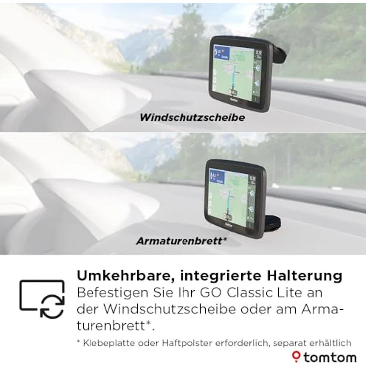 TomTom GO Classic 2nd Gen, 5 Zoll Fahrzeug Navigation mit Echtzeit-Verkehrsinformationen, schwarzes Design – Bild 6