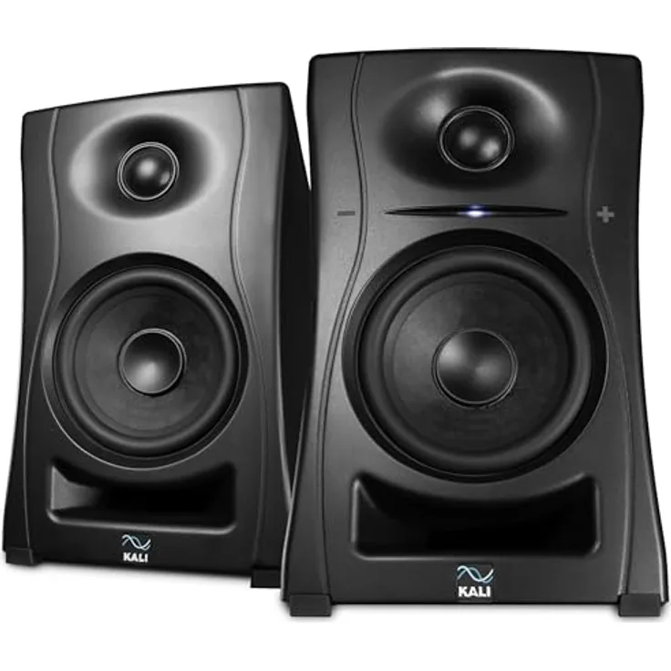 Kali Audio LP-UNF Nahfeldmonitor, 160 Watt, hochwertiges Soundsystem, Studiomonitor, Boundary EQ, Bluetooth/USB-C, Schwarz