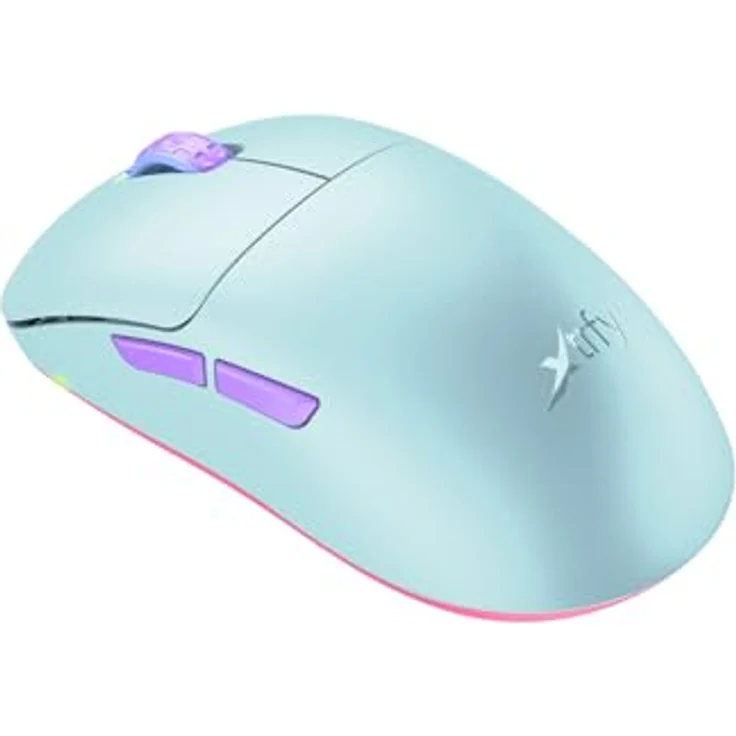 Cherry Xtrfy M8 Wireless Gaming Maus - Frosty Mint, 26.000 DPI Sensor, 1 ms Reaktionszeit, 75 Stunden Akkulaufzeit – Bild 2