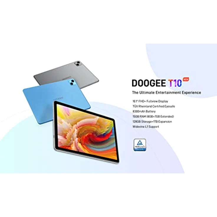 DOOGEE T10 10.1, 8 GB/128 GB, Blau, Tablet Marke – Bild 2