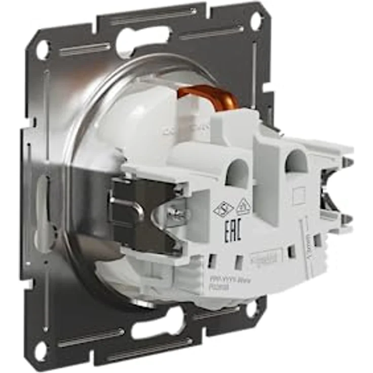 Schneider Electric Asfora EPH2970121D SCHUKO-Steckdose 16A, Schutzkontaktsteckdose,Steckklemmen, Unterputzsteckdose,weiß – Bild 3
