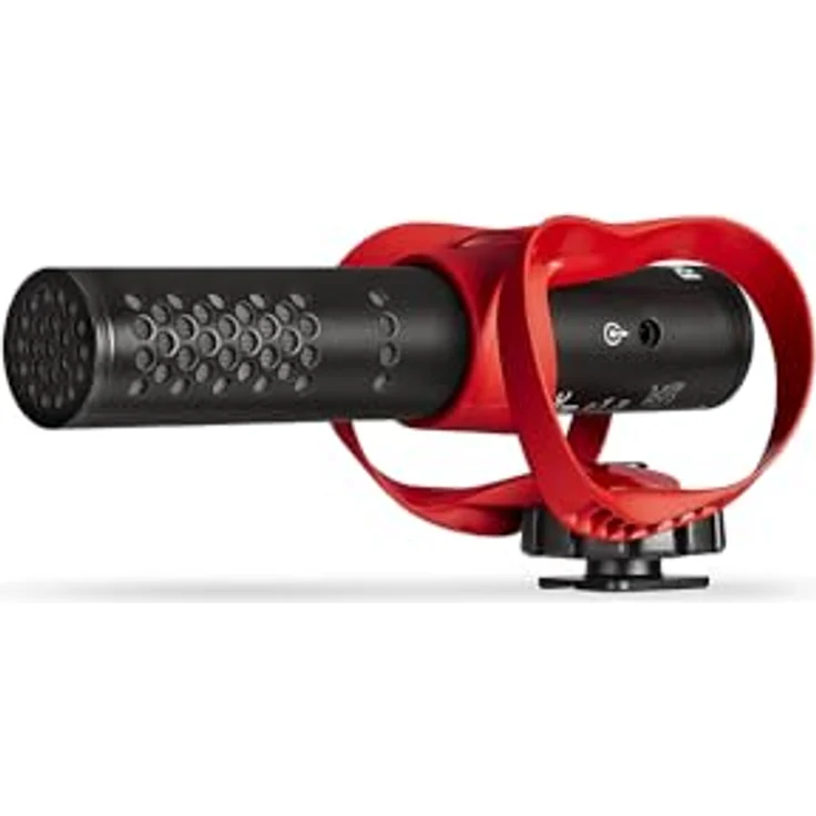 RØDE VideoMic GO II Ultra-kompaktes Richtrohrmikrofon, 3,5-mm- und USB-Ausgänge, Podcasting, Schwarz – Bild 4
