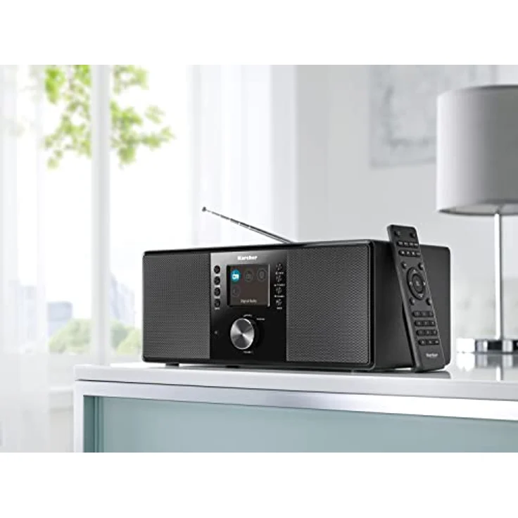 Karcher DAB 5000+ Digitalradio (DAB+ / UKW-RDS, Bluetooth, AUX-IN, Wecker mit Dual-Alarm) – Bild 4