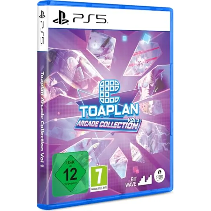 Clear River Games Toaplan Arcade Collection Vol. 1, PS5-Game mit 8 klassischen Shoot-’em-up-Titeln, Schnell-Speichern und Bestenlisten