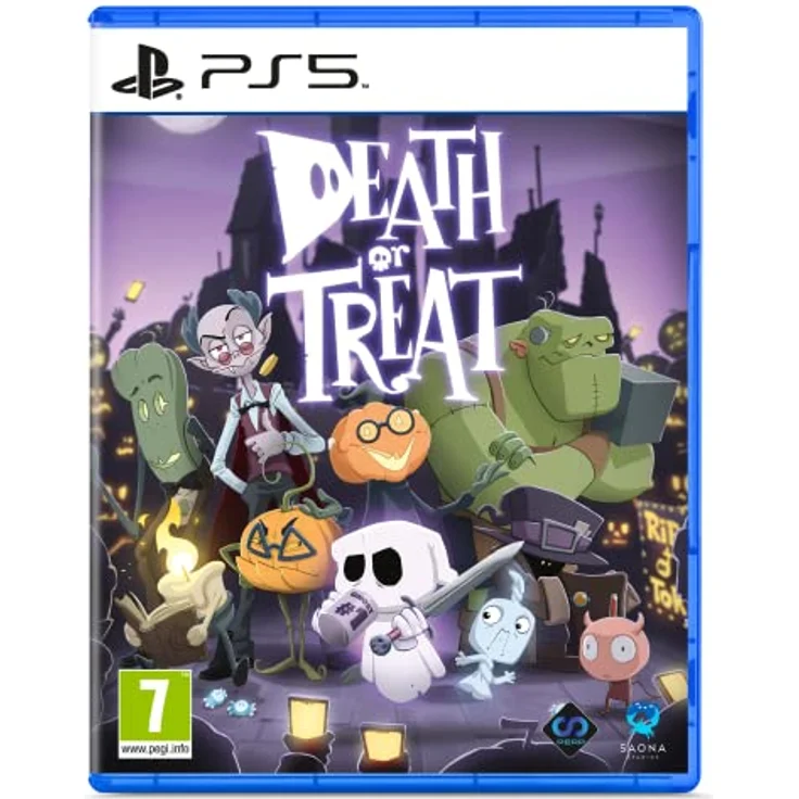 PERP GAMES Death or Treat - 2D-Action-Roguelite für PlayStation 5 mit handgemalten Umgebungen und Hack & Slash-Gameplay – Bild 1