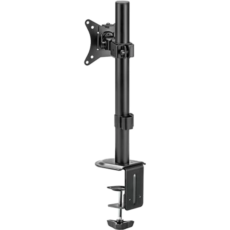 Superior Driak na Monitor 17-32" SINGLE, TV-Tischständer für VESA 75x75 und 100x100, neigbar und drehbar, bis 9 kg Belastbarkeit, höhenverstellbar, stabil aus Stahl – Bild 5