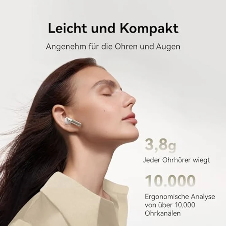 Huawei FreeBuds SE 3 kabellose In-Ear Kopfhörer beige, Bluetooth 5.4 – Bild 4
