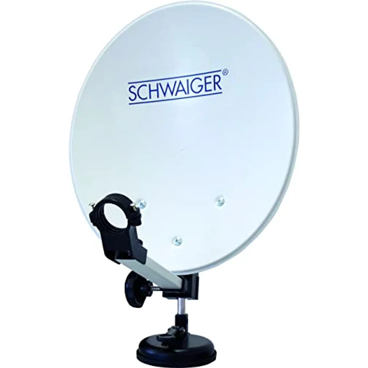 Schwaiger mobiles Camping SAT Set Satellitenanlage im Koffer 35 cm Single LNB – Bild 3