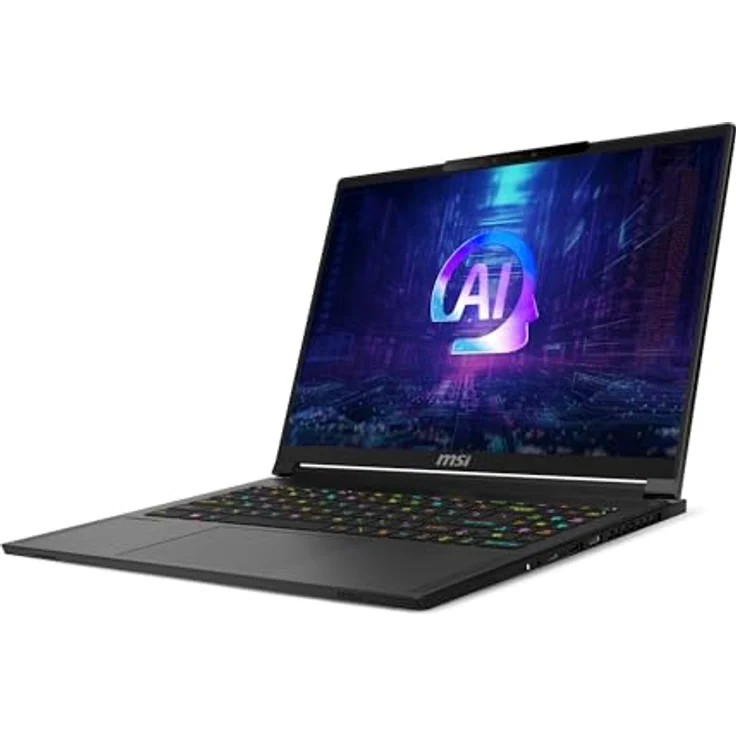 MSI Stealth A16 AI+ A3XWIG-043, 16 Zoll Gaming Notebook mit AMD Ryzen™ AI 9 HX 370, 2 GHz, Klappgehäuse – Bild 3