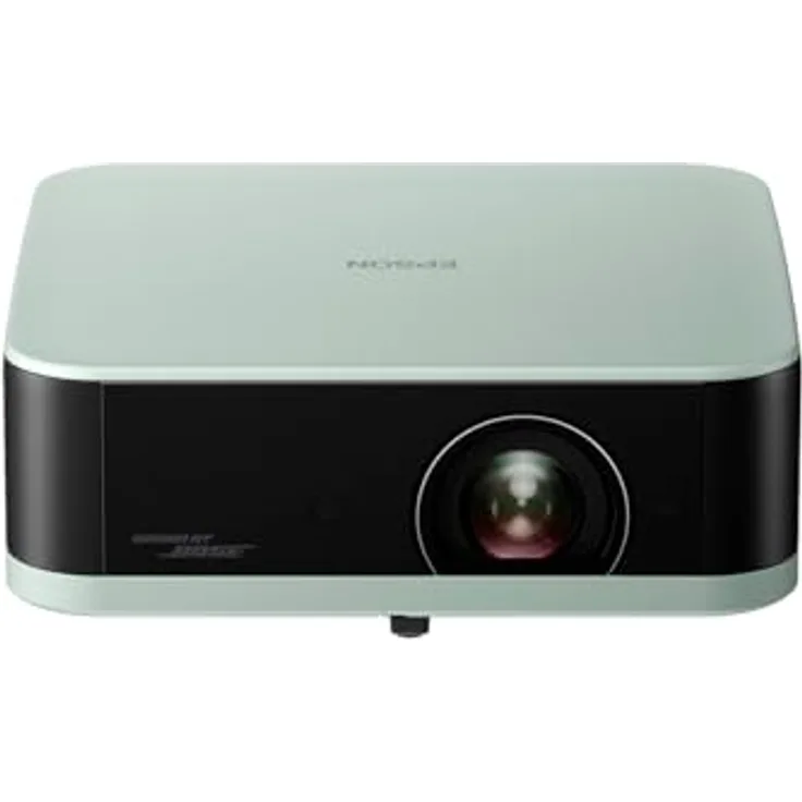 Epson Lifestudio Pop EF-61G, tragbarer Mini Beamer mit 700 Lumen, Full HD, kabellosem WLAN und Bluetooth, Ice Green