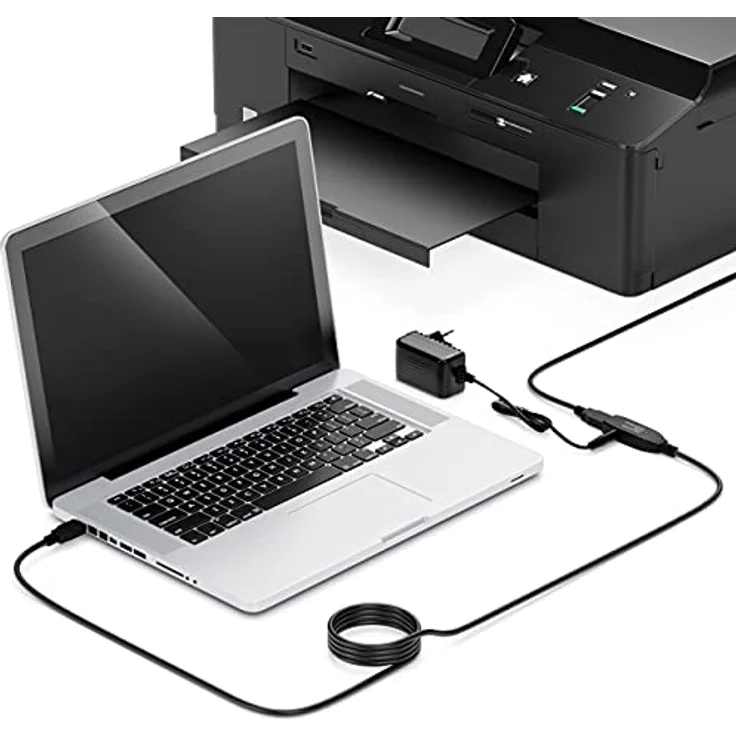 deleyCON MK5214, Aktive USB 3.0 Verlängerung mit Signalverstärker und 5 GBit/s, schwarz – Bild 5