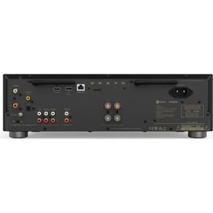Onkyo A-50, Netzwerkintegrierter Verstärker mit 140 W Leistung, Bluetooth aptX HD, WLAN, Dirac Live und Schwarz – Bild 3