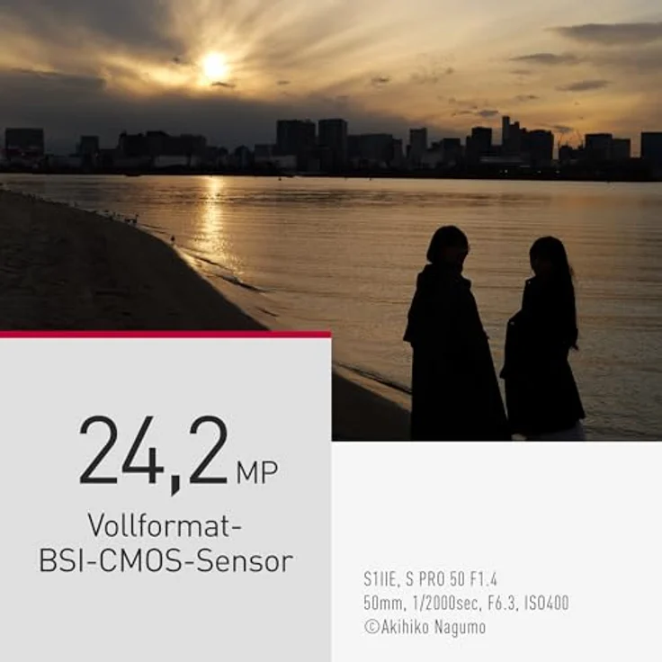 Panasonic LUMIX S1IIE, Vollformat Kamera 24MP, 6K 30p Open Gate Video, Active I.S., L-Mount, DC-S1M2ESE – Bild 4