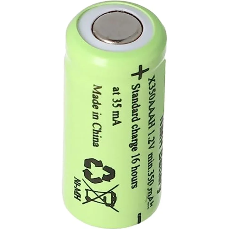 AccuCell NiMH Akku AC-35AAAH, Ersatzakku kompatibel mit GP35AAAH, Flattop, 1/2 AAA – Bild 1