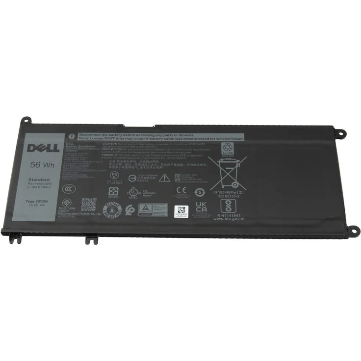Dell Battery 56WHR, 4 Zellen Lithium-Ionen, 3600 mAh, 15,2 V