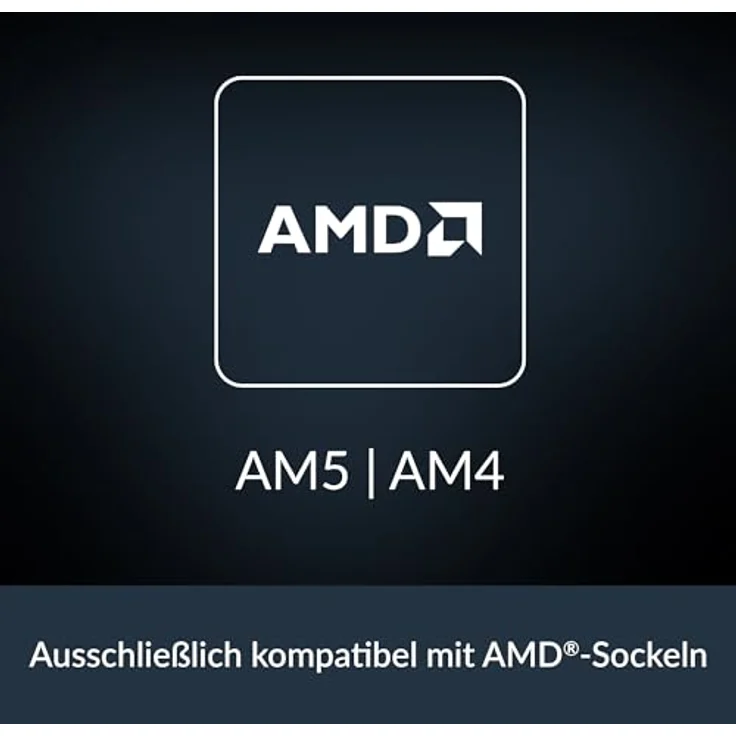 Arctic Freezer 8A CPU-Kühler für AMD AM5/AM4, 100mm PWM-Lüfter mit fluiddynamischem Gleitlager, schwarz – Bild 3