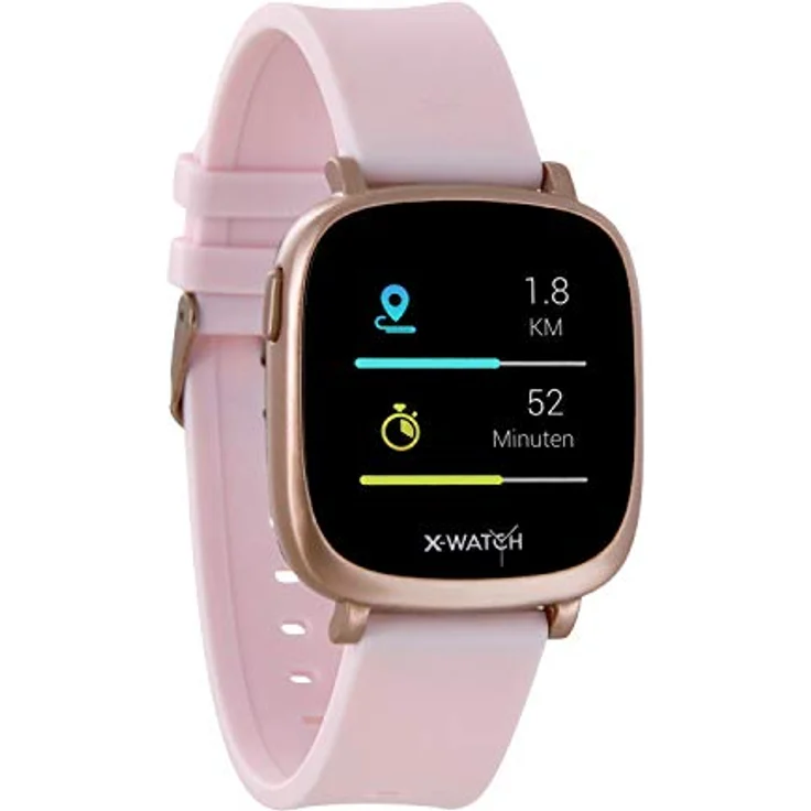 X-WATCH xlyne IVE XW FIT Smartwatch Damen, 40mm, Rosa – Bild 6