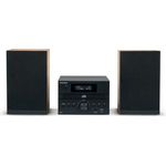 Thomson MIC123DABBT, Micro-Kompaktanlage mit DAB+ Radio, Bluetooth, CD/USB-Player, Holzgehäuse