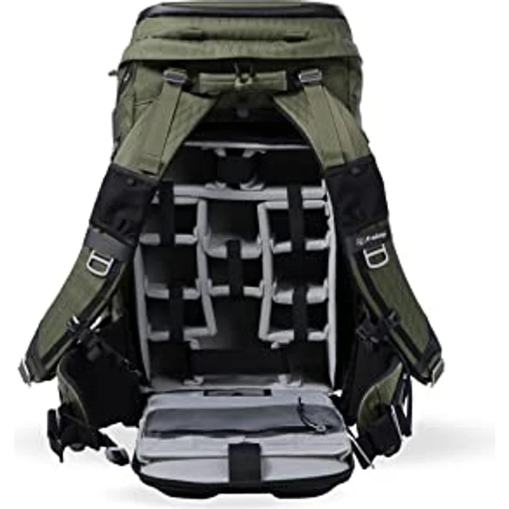 F-Stop DuraDiamond Tilopa Essentials Bundle, 50 l Fotorucksack mit Laptopfach, grün – Bild 2