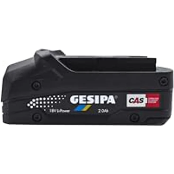 Gesipa Birdie on Air - Akkunietgerät inkl. 1x 2,0 Ah + 1x 4,0 Ah CAS-Akku, Ladegerät in L-Boxx mit Metabo-Baustellenradio – Bild 4