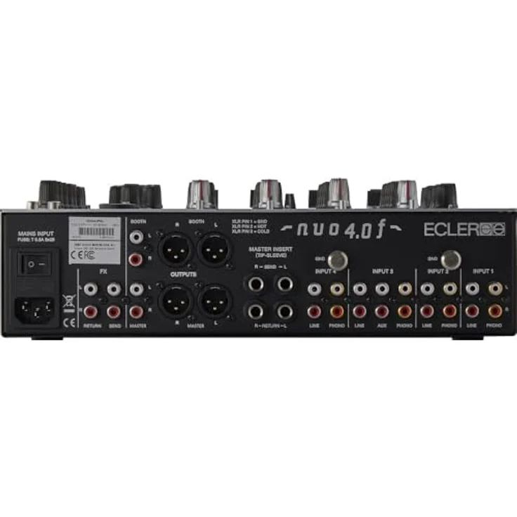 Ecler NUO 4.0 F, Analog DJ-Controller mit präzisen Potentiometern und flexibler Kurvencharakteristik – Bild 4