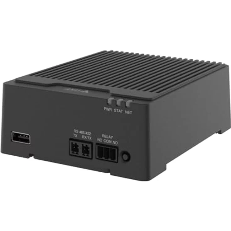 Axis D3110 Mk II, Audio-E/A und Cybersecurity Connectivity Hub, kabelgebunden, Schwarz, TAA-konform, flexible Integration mit 8 konfigurierbaren E/A-Anschlüssen – Bild 2