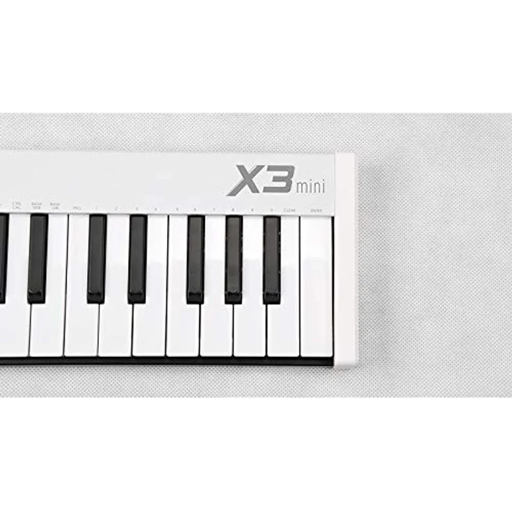 Midiplus X3 mini, USB MIDI-Controller mit 37 anschlagdynamischen Mini-Tasten, 4 programmierbaren Drehreglern, Touch-Strips für Pitch Bend und Modulation – Bild 4