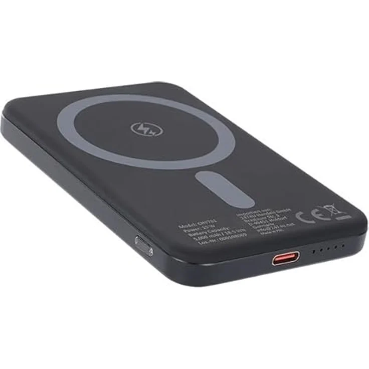 ideoon MagSafe Powerbank 5000 mAh, 15W Qi – Kompakte Wireless Power Bank für iPhone & Android – Schnelles Laden mit Quick Charge – Bild 3