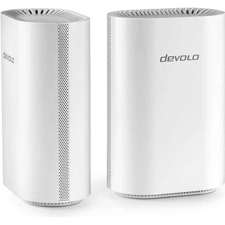 devolo WiFi 7 Mesh BE6500, Highspeed Mesh-WLAN-System mit bis zu 6.500 Mbit/s, 2,5 Gbit/s-LAN-Anschluss, 2-Pack, weiß – Bild 1