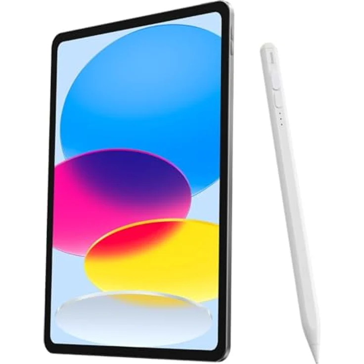 Baseus Smooth Writing 2 Stylus Pen mit LED-Anzeigen (Baltas), Stylus, Weiss, für iPad Pro & iPad Air geeignet – Bild 3