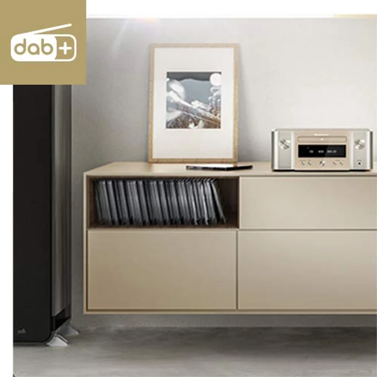Marantz Melody X (M-CR612) HiFi Anlage, CD-Player, DAB+ Radio, Musikstreaming, HEOS Multiroom, Bluetooth und AirPlay 2, Alexa Kompatibel, 2 Optische TV-Eingänge – Bild 4