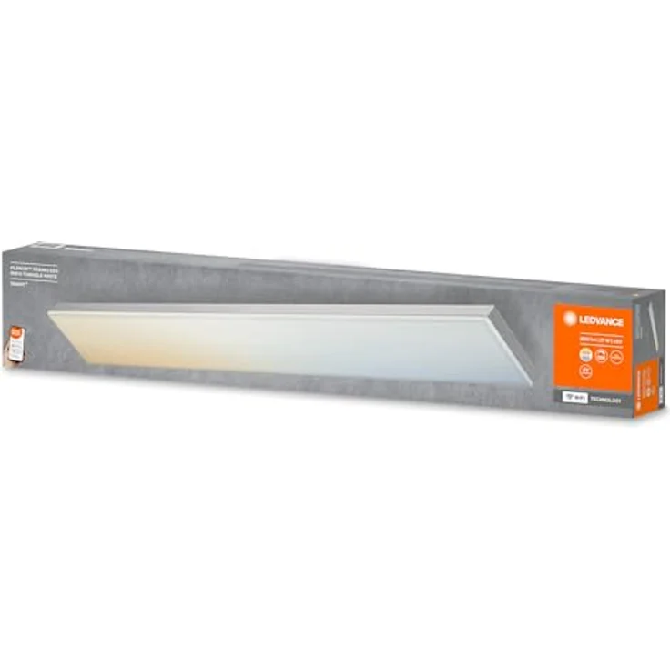 LEDVANCE SMART+ WIFI PLANON FRAMELESS Smarte LED Deckenleuchte, Panel für Innen mit WiFi Technologie, Lichtfarbe änderbar (3000K-6500K), 800mm x 100mm, Kompatibel mit Google und Alexa Voice Control – Bild 9